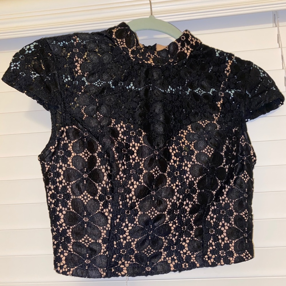 2 piece set crop dress top & fluffy skirt